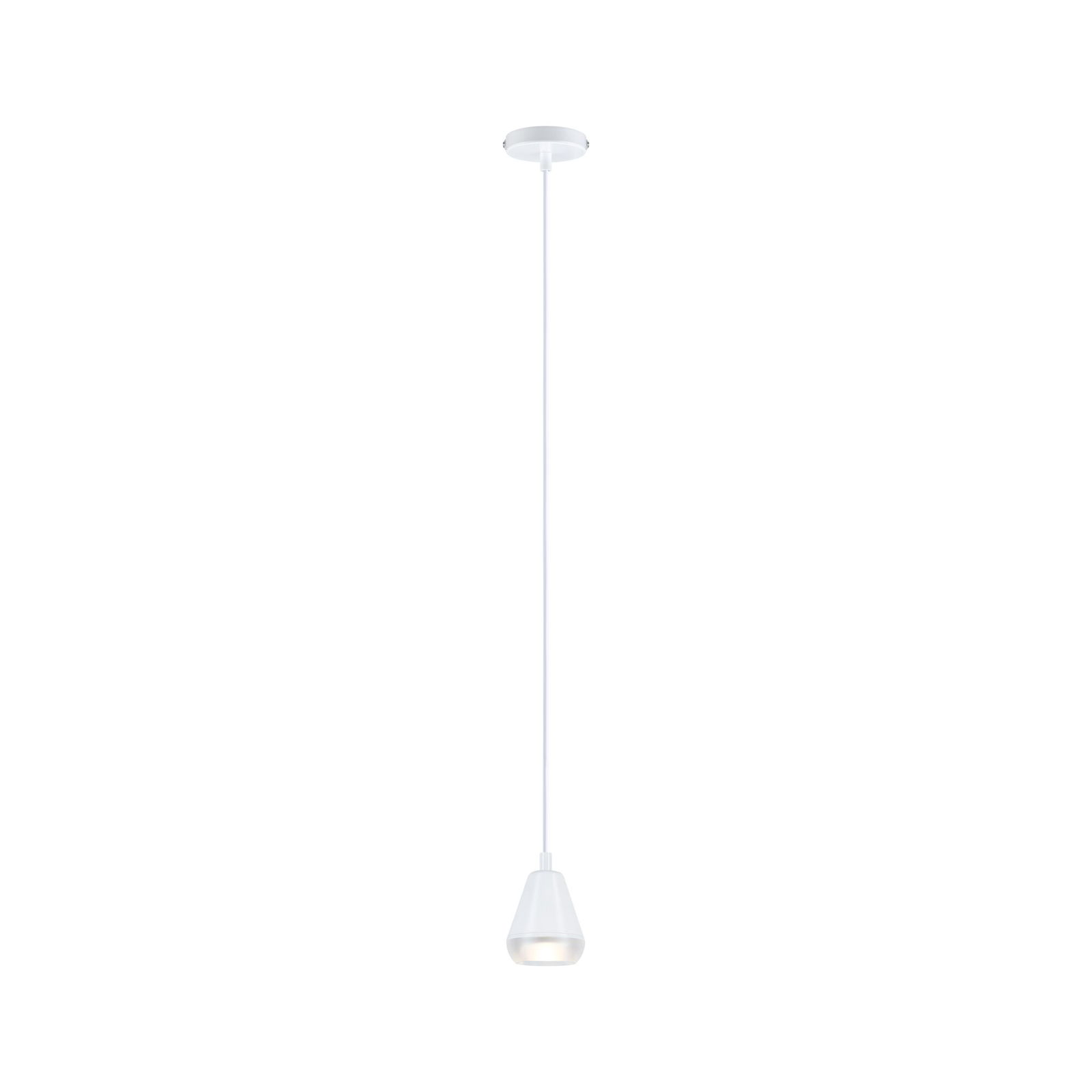 LED Pendant luminaire Luia GU10 max. 10W Satin/Signal white