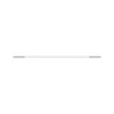 Tube LED blanc long avec broches métalliques aux deux extrémités pour éclairage économique