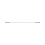 Long white LED tube with metal pins at both ends for energy-efficient lighting solutions