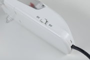 White plastic casing with switch for 5W or 8W power on electrical device