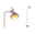 Staande lamp Juna E14 max. 20W Nougat Metaal