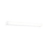 Schlanke weiße LED-Wandleuchte mit diffuser Abdeckung für modernes Raumlicht und energiesparende Beleuchtung