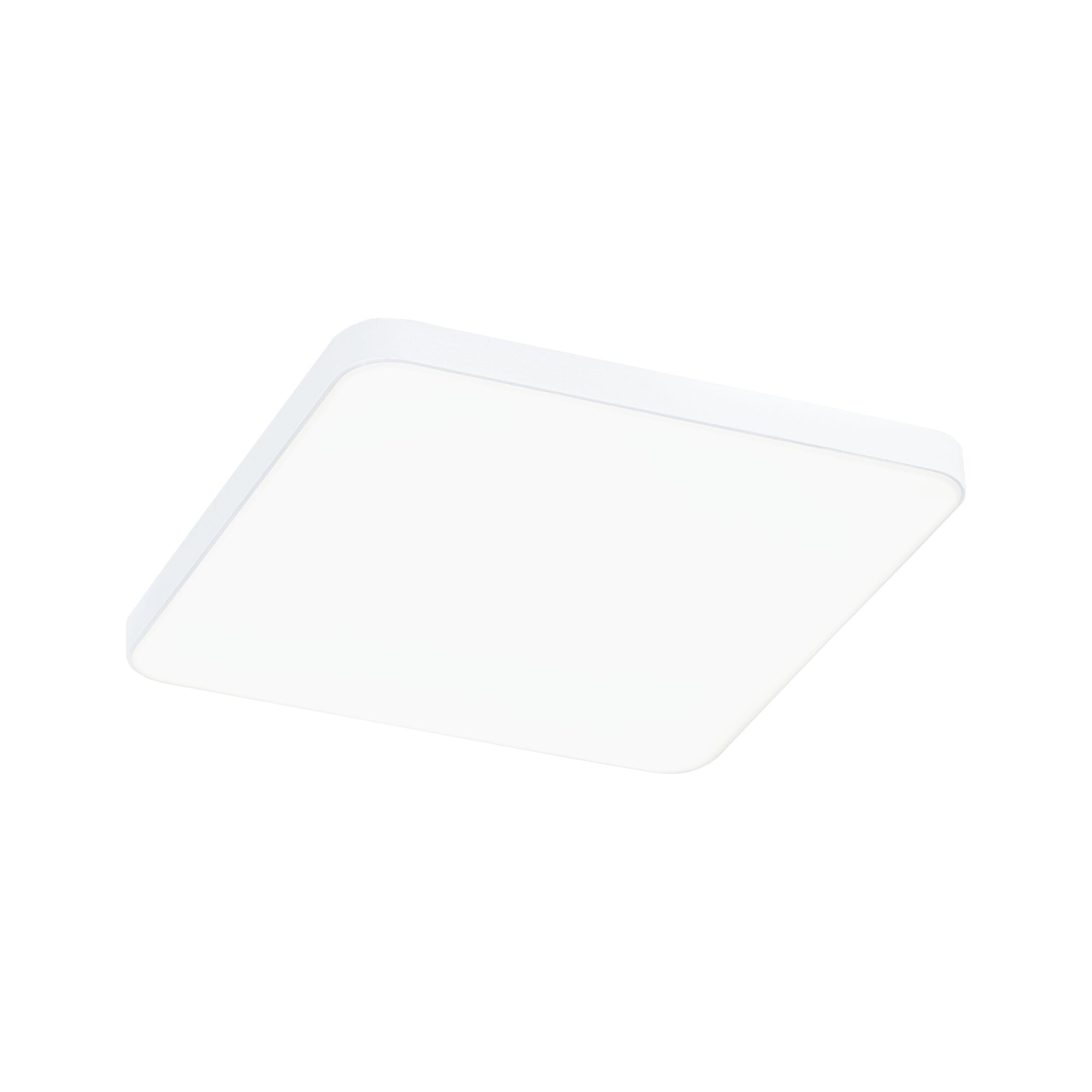 Wit vierkant LED-plafondpaneel met kunststof frame voor moderne verlichting