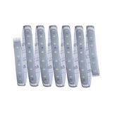 Bande LED flexible avec LEDs blanches et dos adhésif pour un éclairage polyvalent.
