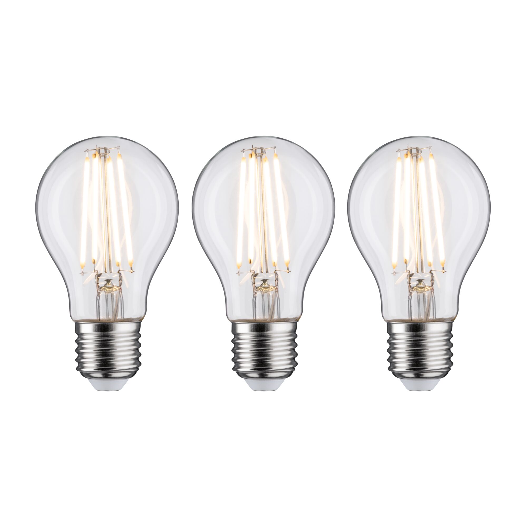 Filament Bundle LED Pear E27 230V 3x1055lm 3x9W 2700K dimmable clear