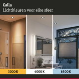 Drie LED-inbouwspots met lichtkleuren 3000K, 4000K en 6500K voor verschillende sferen in huis