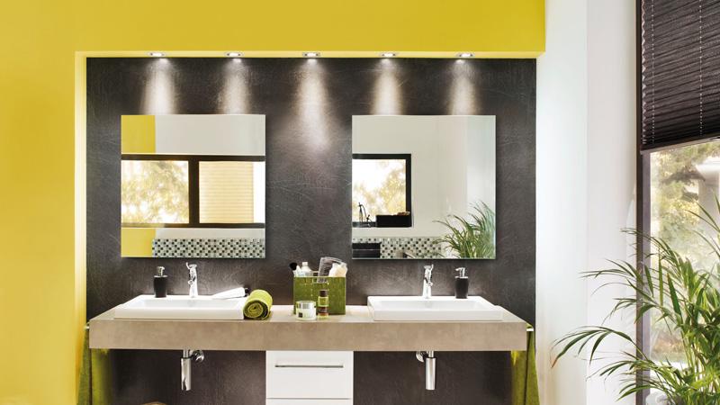 Einbauleuchten im Bad verleihen Individualität. Einbauleuchten von Paulmann für das Badzimmer