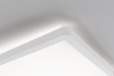 Vierkante witte LED-plafondlamp met indirect licht voor moderne ruimtes en energiezuinige verlichting