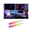 EntertainLED Lightbar Dynamic RGB 2x0,6W 2x24lm RGB Farverige RGB LED-lysstriber i plastik, perfekte til gaming-setup og PC-belysning.