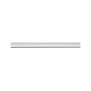 Schlanke weiße LED-Leuchte aus Kunststoff für moderne Innenbeleuchtung mit energiesparender Technik