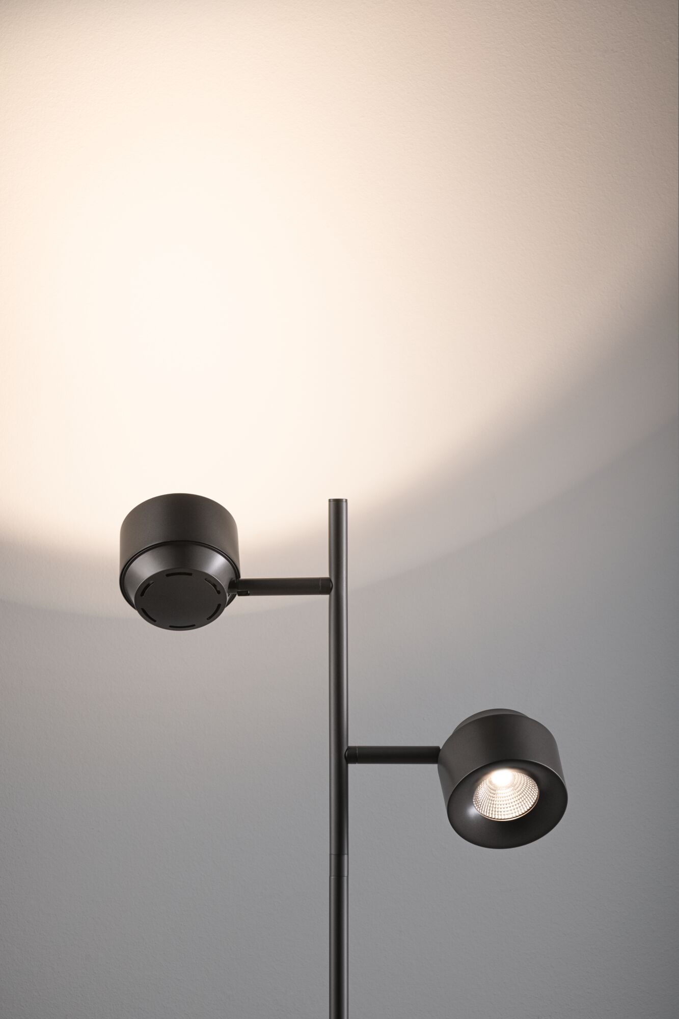 Lampadaire LED Pane 2700K 2x315lm 2x2,2W Titanium