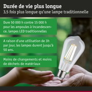 Ampoule LED à longue durée de vie, éclairage économique jusqu’à 50 000 heures d’utilisation