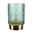 Pauleen Bordlampe Modern Glamour E14 2700K 15lm 0,4W Turkis/Messing