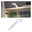 Clever Connect LED-spot Mike Tunable White 2W Wit mat Witte LED-keukenverlichting onder kast met warm wit licht, energiezuinige oplossing