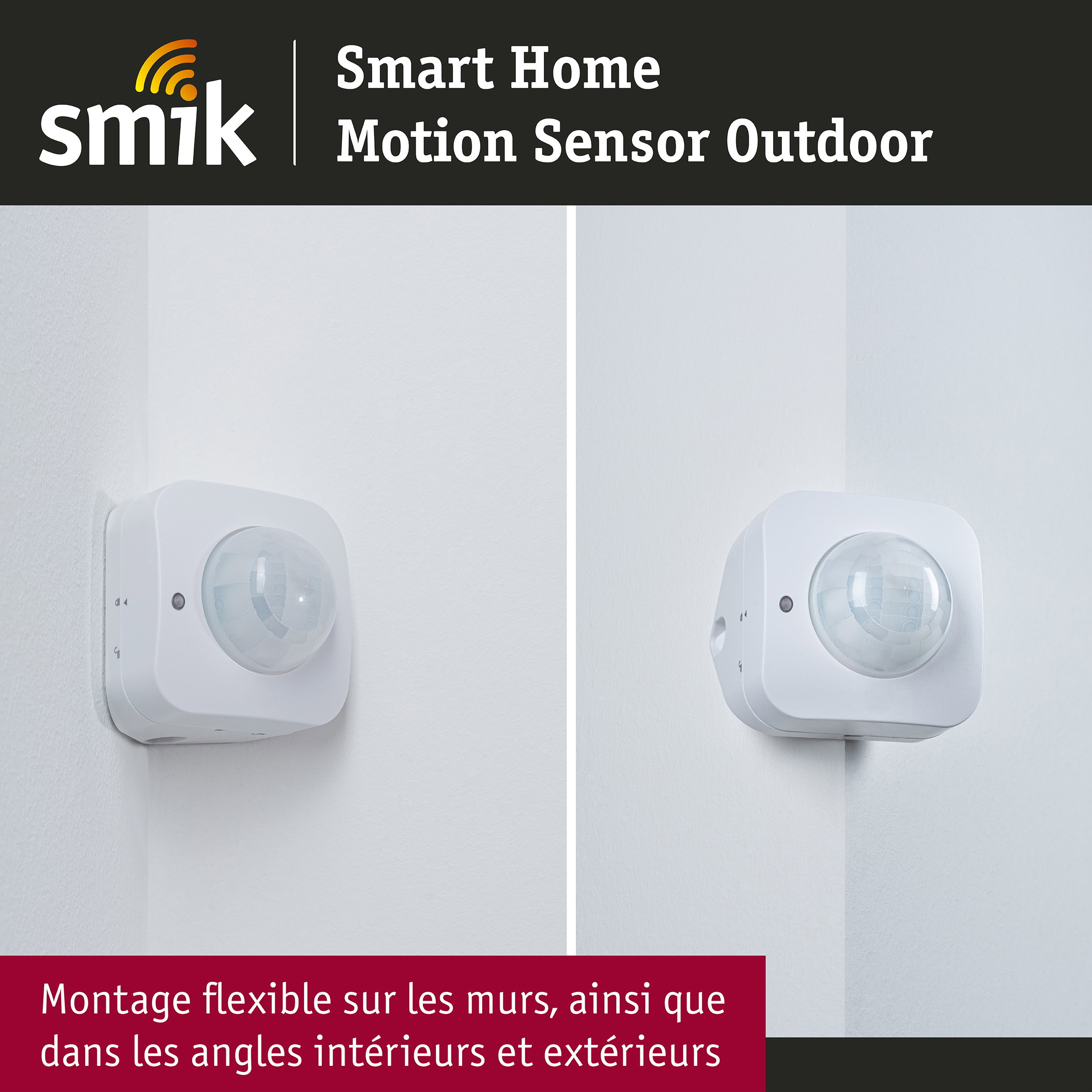 Capteur Smart Home Zigbee 3.0 capteur de mouvement} Blanc