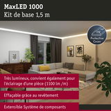 Kit MaxLED 1000 1,5 m avec protection, éclairage LED lumineux pour salon, système extensible