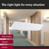 Elegant white LED ceiling light with modern design for high-quality indoor lighting
