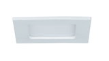 Rechthoekige witte kunststof inbouwspot voor moderne LED-plafondverlichting