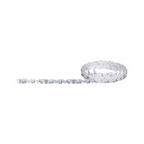 Flexible white LED strip with individual LEDs on circuit board for decorative lighting use