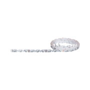 Flexible white LED strip with individual LEDs on circuit board for decorative lighting use