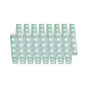 Flexibler LED-Lichtstreifen mit grün leuchtenden Dioden für dekorative Beleuchtung und Lichtakzente