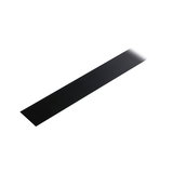 Black aluminum profile for LED lighting, slim design for modern light systems