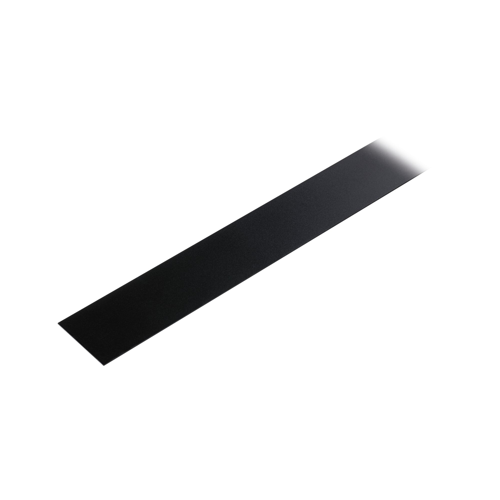 Sort aluminiumprofil til LED-belysning, slankt design til moderne lyssystemer