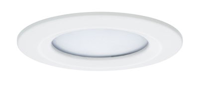 Rundes weißes LED-Einbaupanel mit mattem Diffusor für energiesparende Deckenbeleuchtung