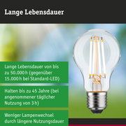 LED-Glühbirne mit längerer Lebensdauer, 3,5x länger als herkömmliche Lampen, nachhaltige Beleuchtung