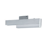 Moderne zilverkleurige aluminium LED-wandlamp voor energiezuinige binnenverlichting