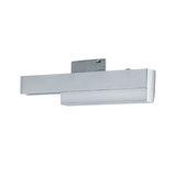 Moderne zilverkleurige aluminium LED-wandlamp voor energiezuinige binnenverlichting