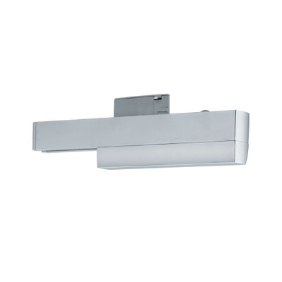 Modern silver aluminium LED wall light with sleek design for indoor lighting solutions