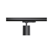 Schwarze LED-Deckenleuchte mit schmalem Design und verstellbarem Gelenk aus Metall für moderne Beleuchtung