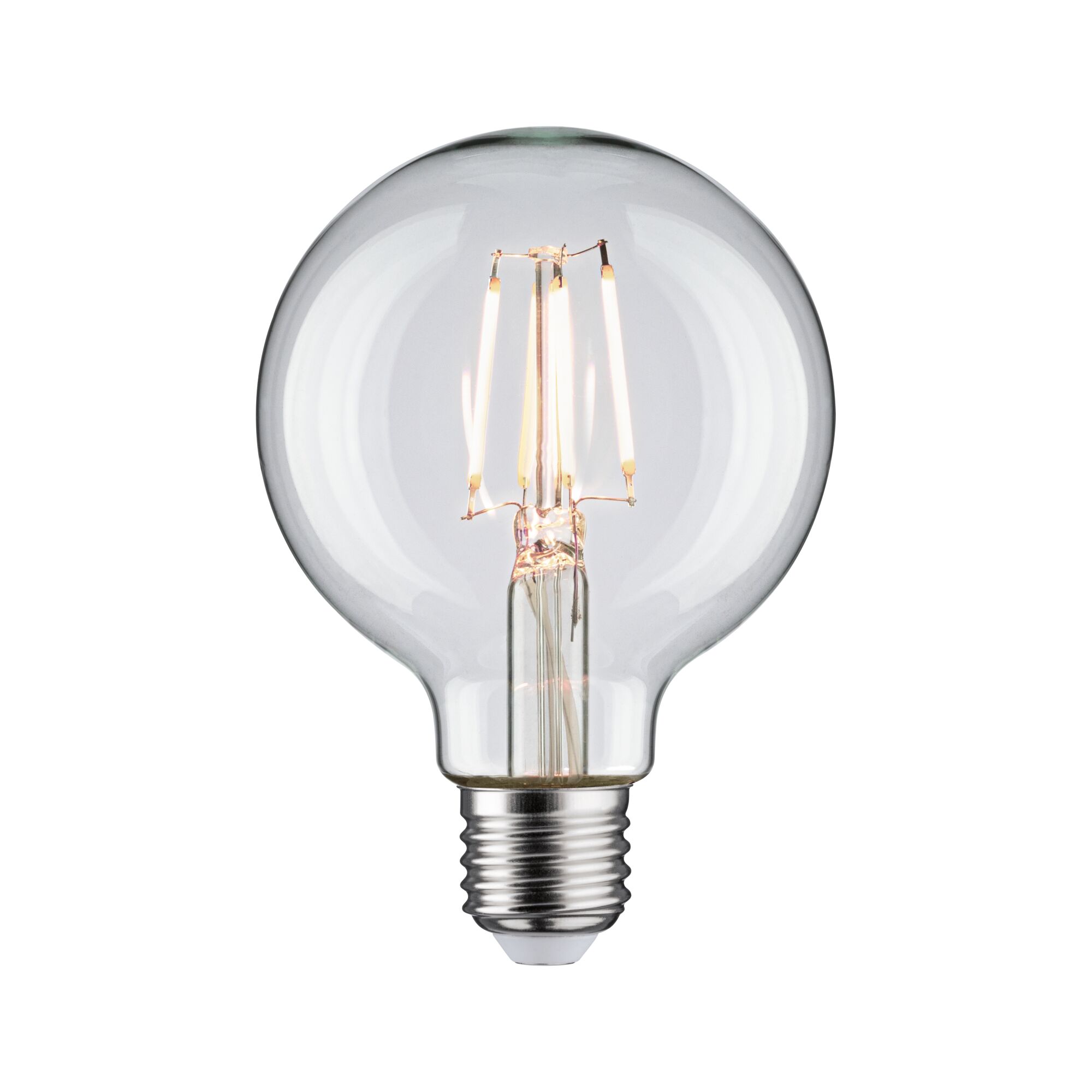 Ampoule LED classique en verre transparent avec culot E27 pour un éclairage économique