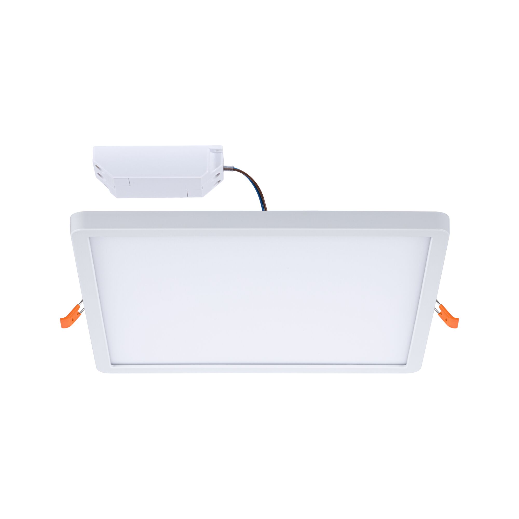Rectangular white LED recessed panel with driver, energy-saving indoor ceiling light