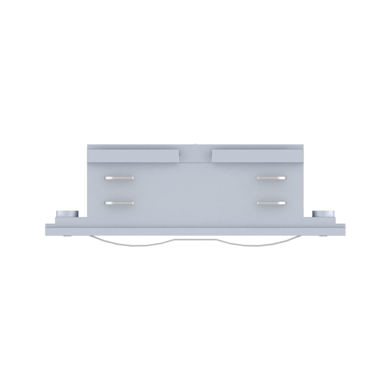 Grey plastic housing with metal contacts, electrical component for LED lighting applications