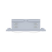 Grey plastic housing with metal contacts, electrical component for LED lighting applications