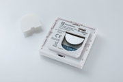 White Paulmann Zigbee battery compartment with CR2450 coin cell for smart lighting systems