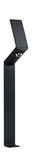 Solar Borne lumineuse LED Ilias Détecteur de mouvement IP44 3000K 57lm Anthracite Lampe solaire noire avec six LED et design moderne pour éclairage extérieur et jardin