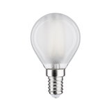 Kleine LED-Glühbirne mit mattiertem Glas und E14-Fassung für energiesparende Beleuchtung