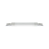 Tube LED blanc avec embouts métalliques, solution d'éclairage intérieur économe en énergie