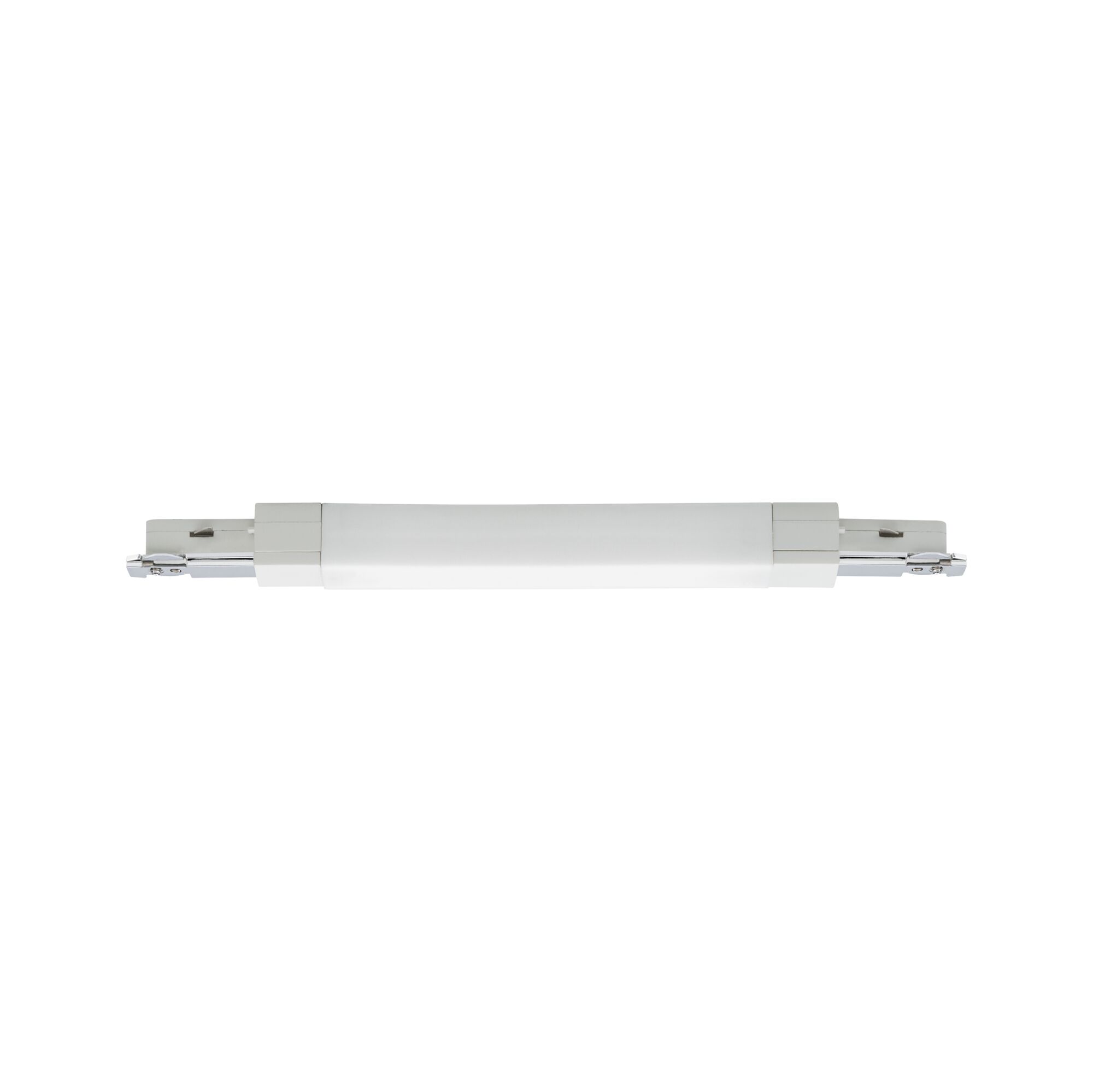 Tube LED blanc avec embouts métalliques, solution d'éclairage intérieur économe en énergie