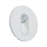 Ronde witte LED-inbouwlamp met bewegingssensor van kunststof voor energiezuinige verlichting