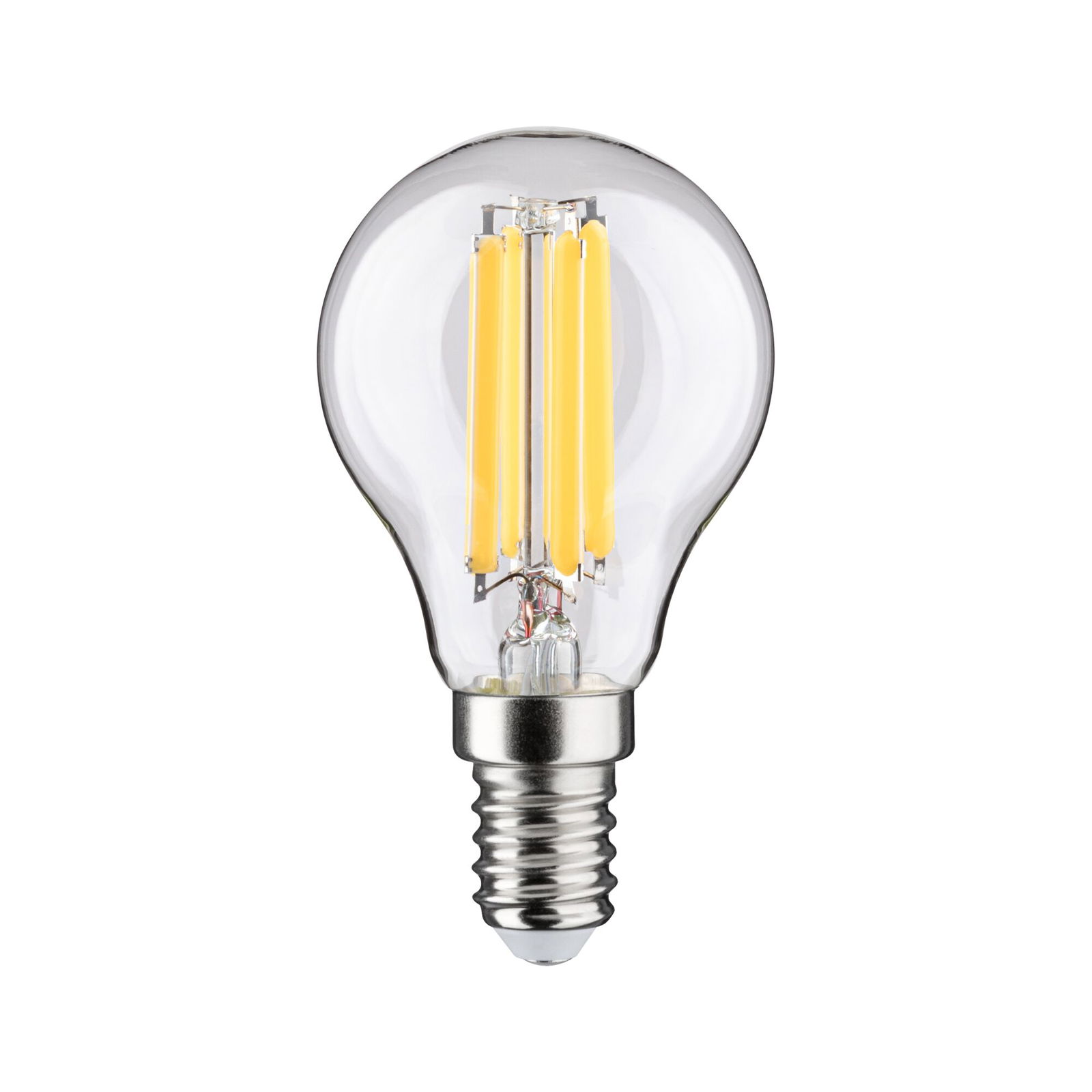 Eco-Line Filament 230 V LED-dråbe E14 Sæt med 1 styk 82mm 525lm 2,5W 3000K Klar