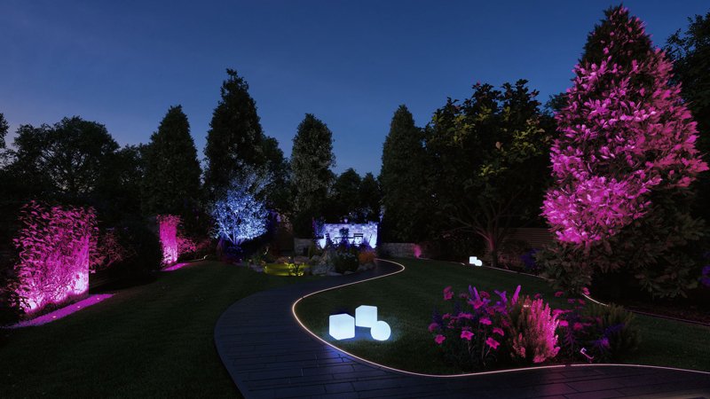 DEL solaire de jardin éclairage Mosaïque 4 Différentes Couleurs Jardin Lumière 