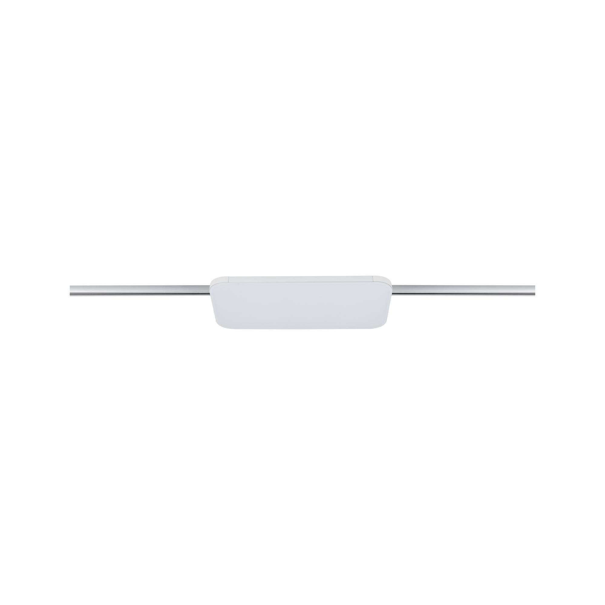 Moderner weißer LED-Deckenstrahler mit Aluminium-Schiene für flexible Raumbeleuchtung