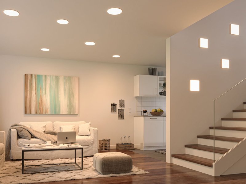 Randlose LED Einbaupanels für deinen Wohnraum