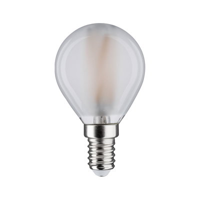 Ronde LED-lamp met mat glas en E14-fitting voor energiezuinige verlichting