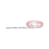 Bande LED flexible éclairée en rose, idéale pour l’éclairage décoratif et les accents lumineux.