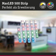 MaxLED 500 RGBW LED-Lichtstreifen mit einstellbarem Weißton für flexible Raumbeleuchtung